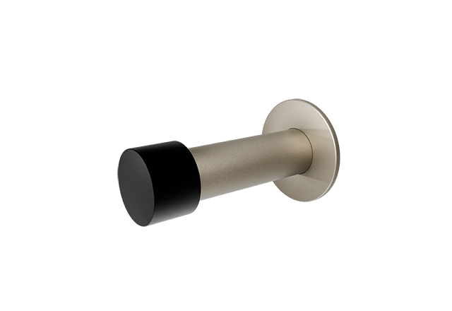 GPF Deurstopper Wand Rond 85mm Op Rozet Champagne Blend