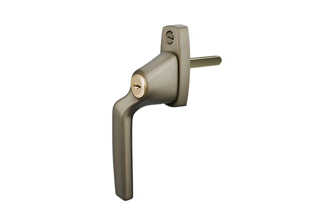AH804 raamkruk Antique Nickel linkshandig