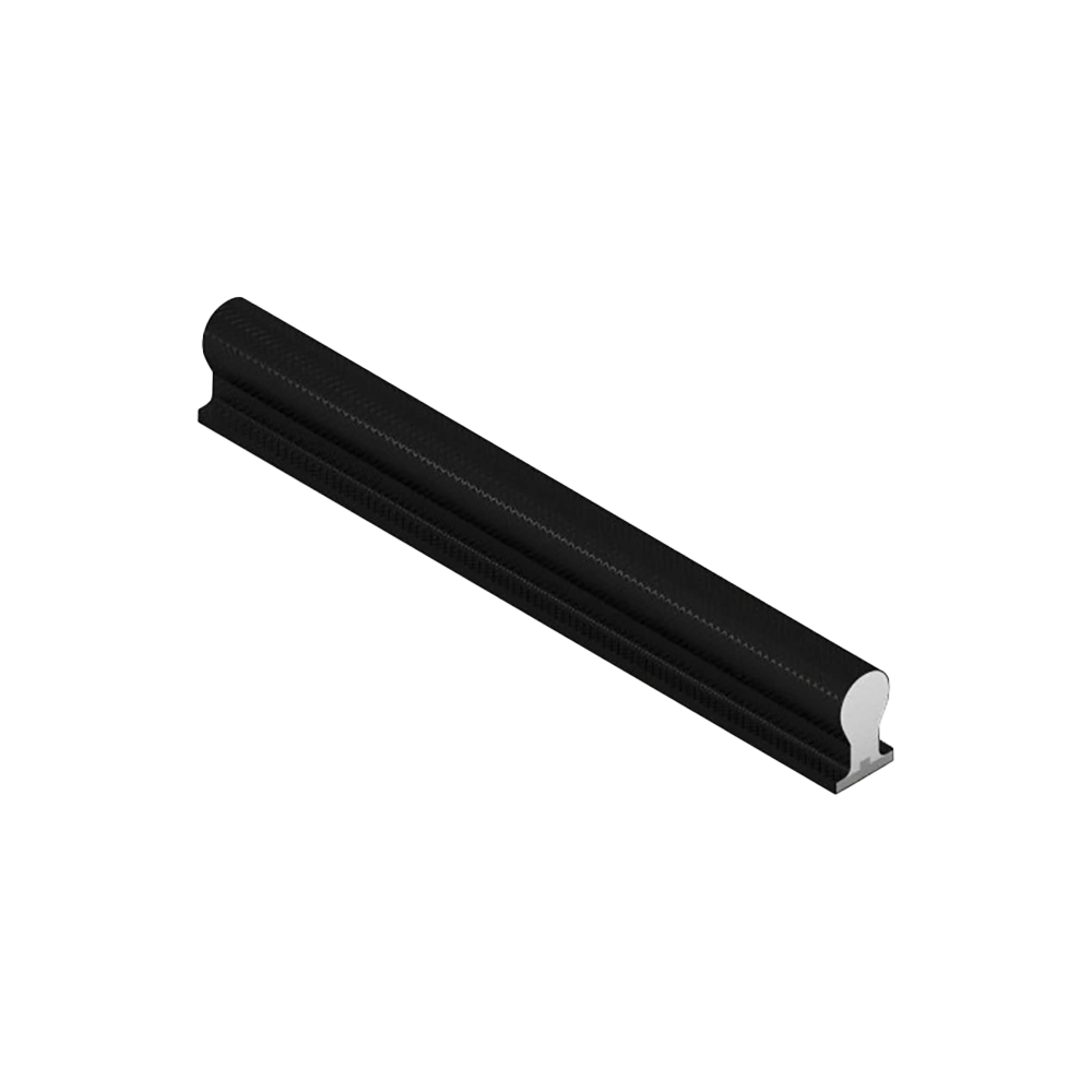 Q-Lon 48750 tochtstrip kader 1200 meter zwart brandvertragend