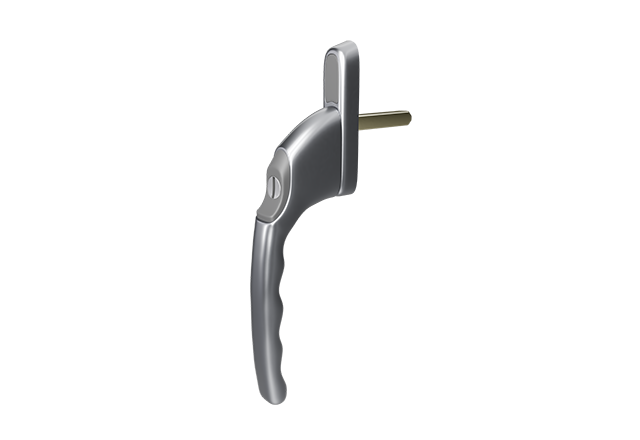 Winlock raamkruk afsluitbaar recht aluminium (f1)